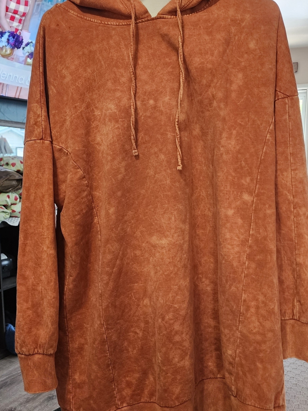 bp Soft Speckled Terracotta Pullover Hoodie